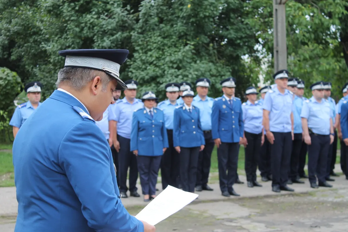 Avansări în grad la Inspectoratul Judeţean de Jandarmi Giurgiu