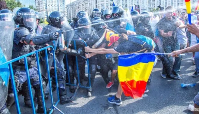 64 de echipe lucrează la identificarea persoanelor implicate în violenţe