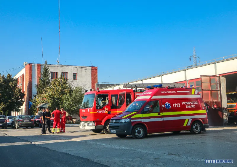 Ziua Pompierilor, în 13 septembrie. Exerciții demonstrative și prezentări de tehnică de intervenție, la Giurgiu
