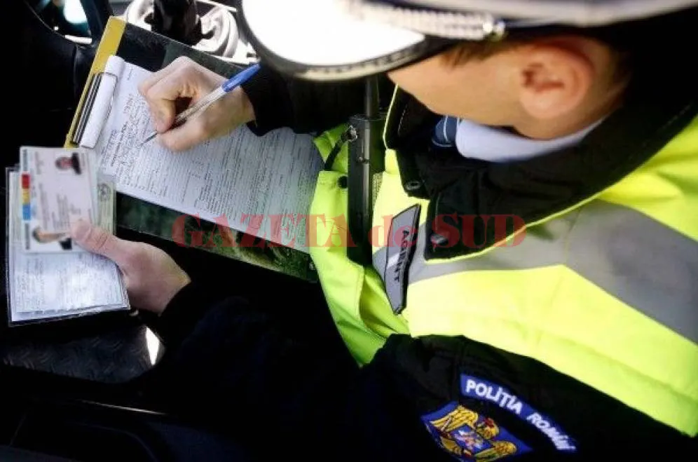 Sute  de permise de conducere reţinute de poliţişti într-o singură zi!