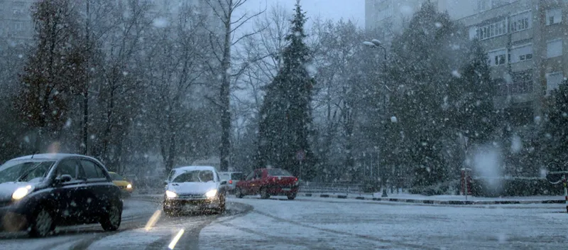 Cod galben de intensificări ale vântului și ninsori viscolite, la Giurgiu