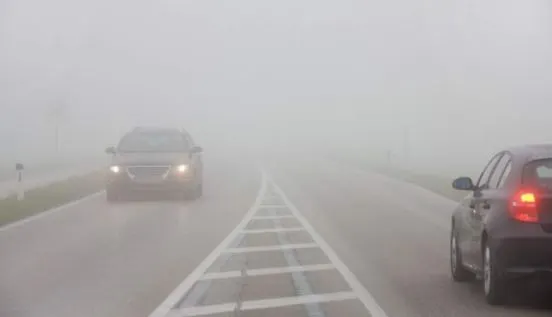 Atenție la drum! Ceață pe drumurile din Județul Giurgiu
