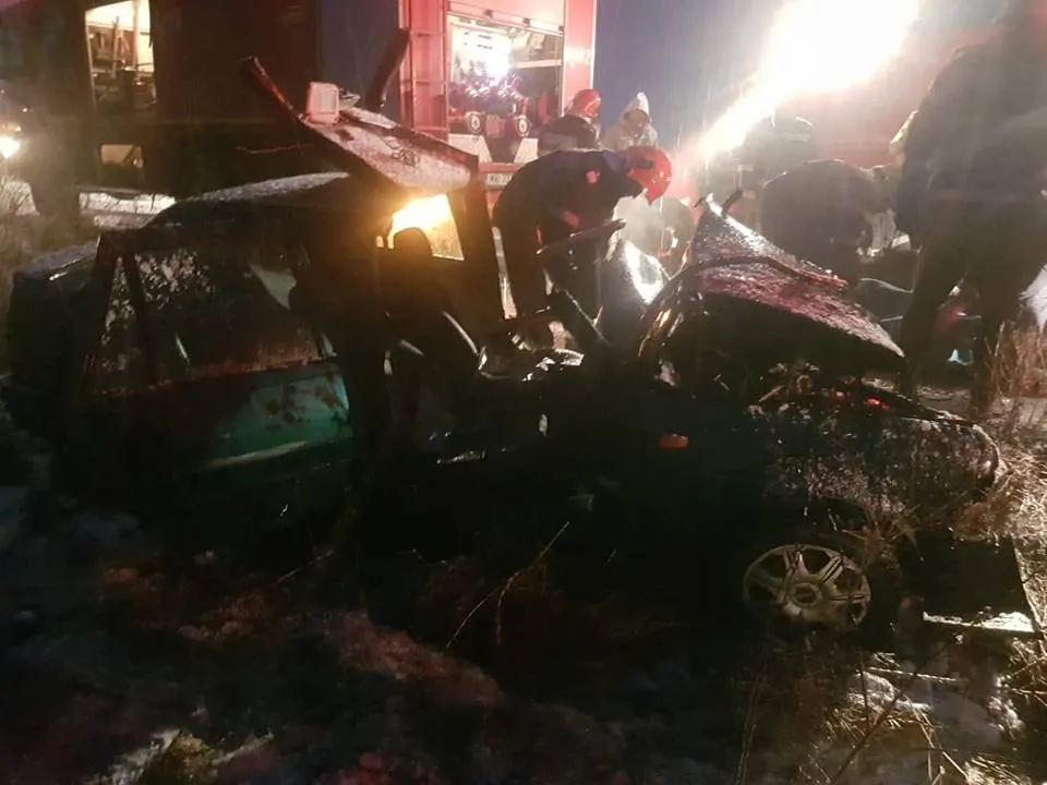 Accident grav cu două victime încarcerate în județul Giurgiu