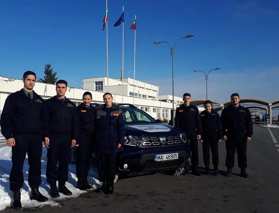 Zeci de elevi, în practică la Inspectoratul Teritorial al Poliţiei de Frontieră Giurgiu