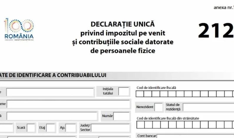 Foarte mulți giurgiuveni trebuie să depună acest document la ANAF. Iată despre ce este vorba