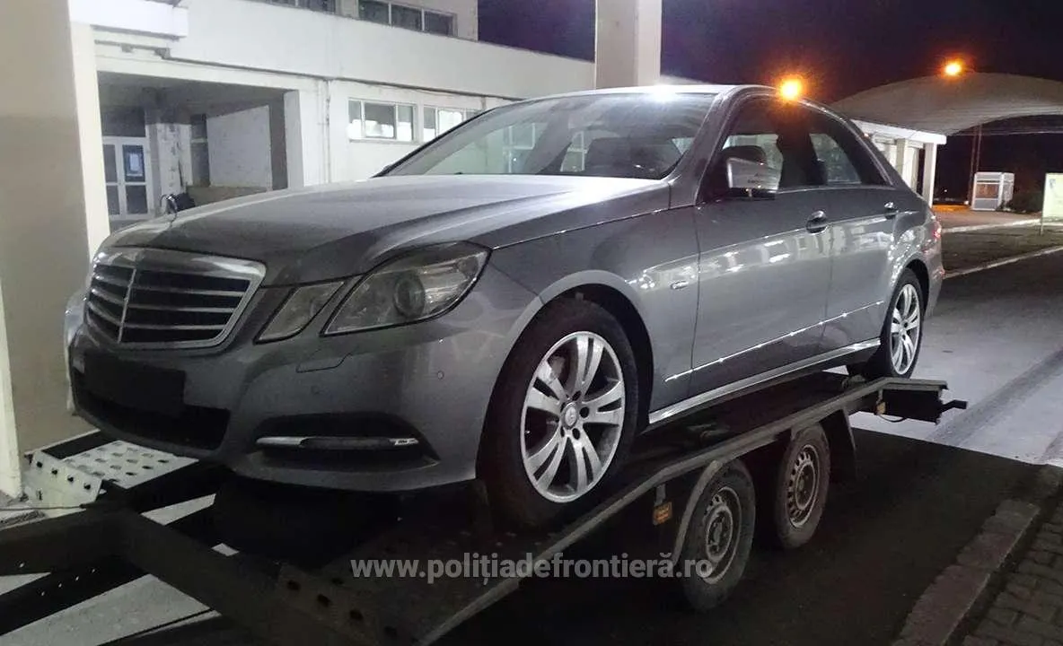 Autoturism căutat de autoritățile din Germania, descoperit la Punctul de Trecere a Frontierei Giurgiu