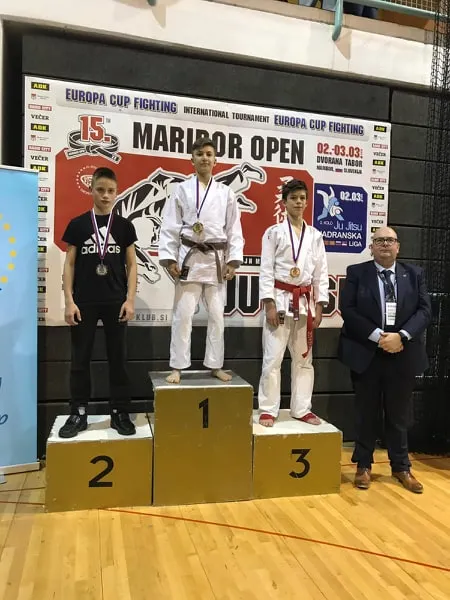 Noi medalii pentru sportivii Aquila Giurgiu la Cupa Europeană de Ju-Jitsu din Slovenia