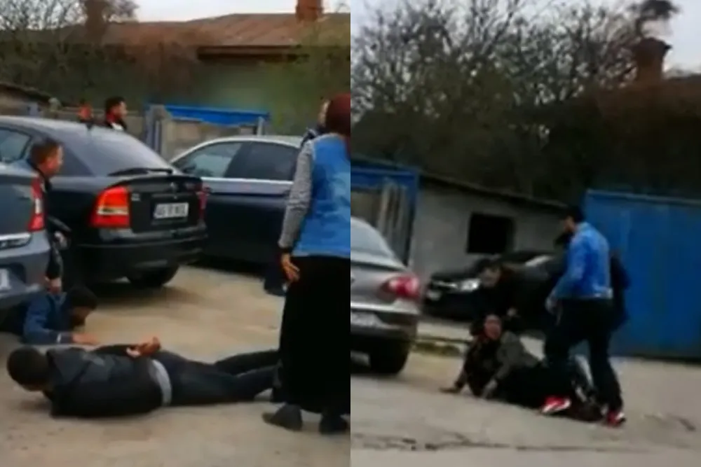 Șase rețineri în urma conflictului cu bâte și topoare din Bolintin Vale