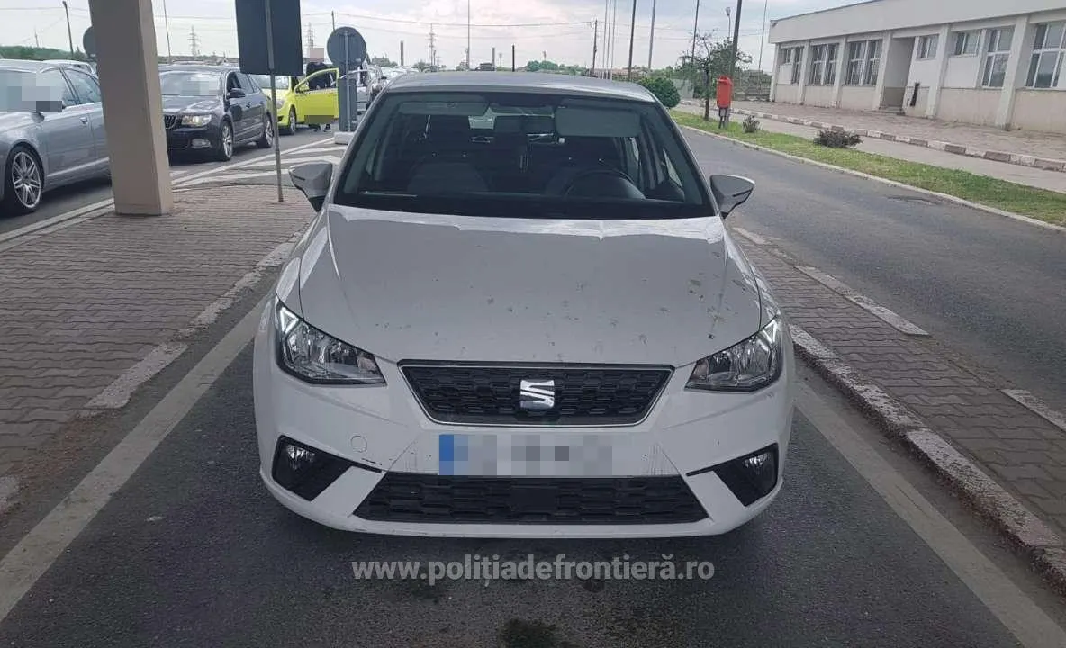 Autoturism căutat de autorităţile din Spania, descoperit la Giurgiu