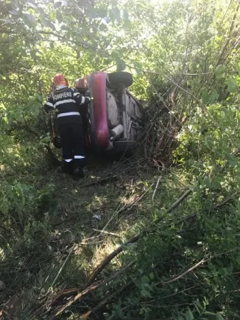 Accident rutier pe DN5 B. Cinci persoane au fost rănite!  
