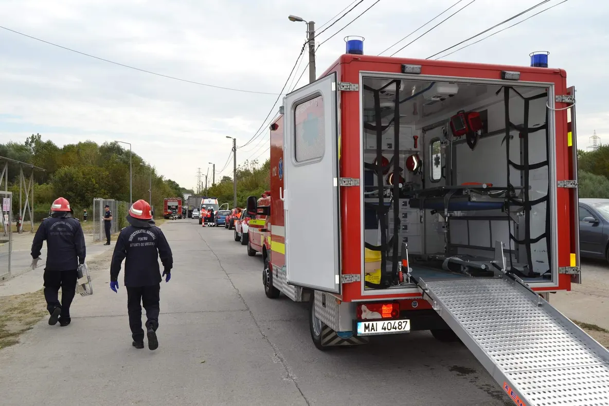 Simulare în cazul producerii unui accident major, în Giurgiu