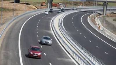 Circulație îngreunată pe A1, la Bolintin Vale, din cauza unei coliziuni în lanț