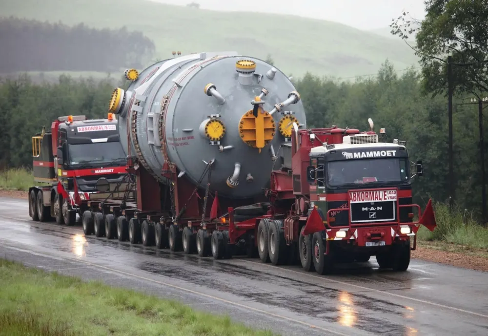 Transporturi agabaritice pe ruta Giurgiu-Pod-Pișcani