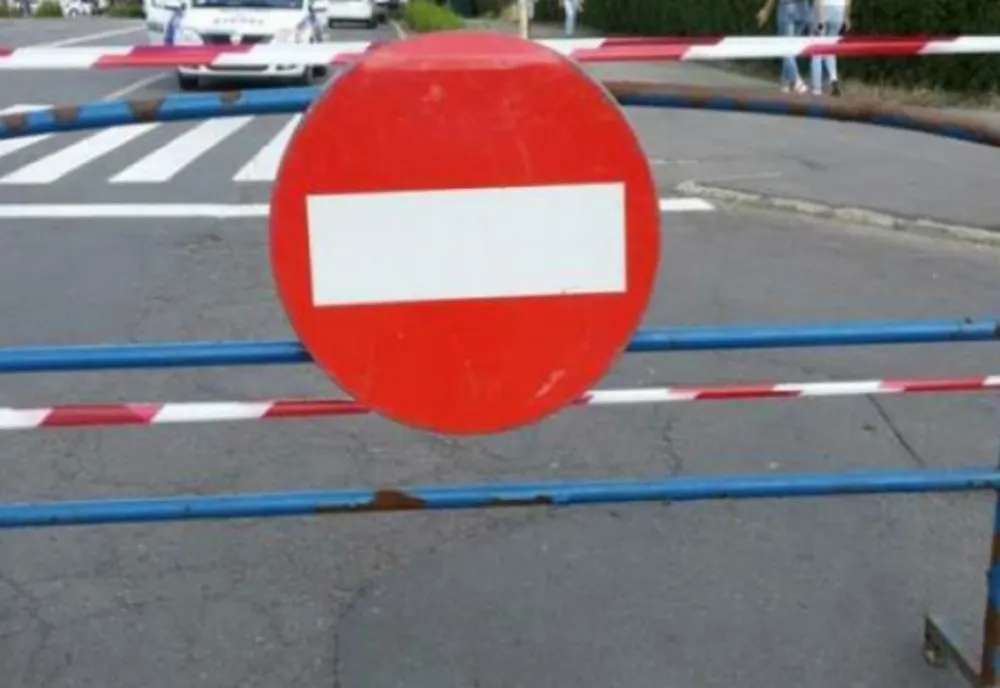 Stradă centrală din Giurgiu, închisă pentru asfaltare
