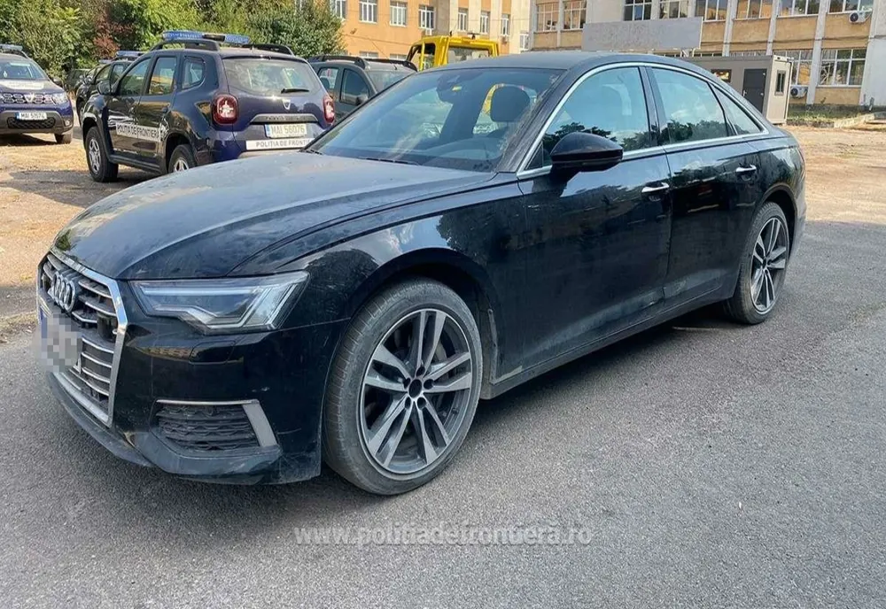 Autoturism căutat de autoritățile din Germania,descoperit de poliţiştii de frontieră giurgiuveni