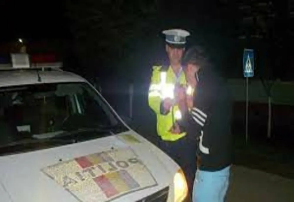Giurgiu. Bărbat depistat băut la volan şi fără permis de conducere