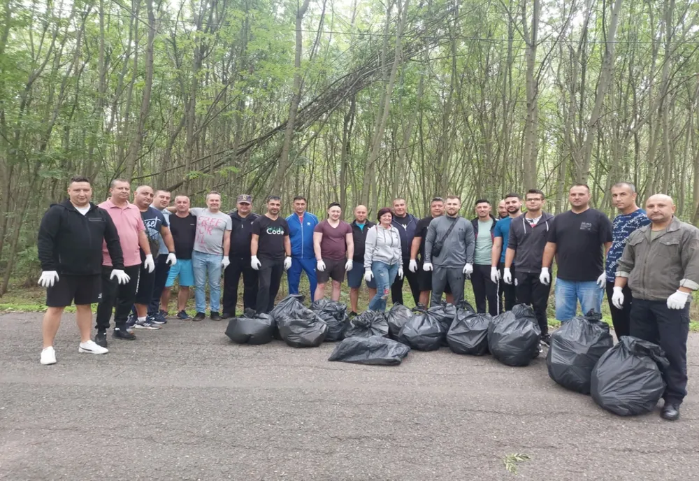 Jandarmii au participat la “Ziua Națională de Curățenie”