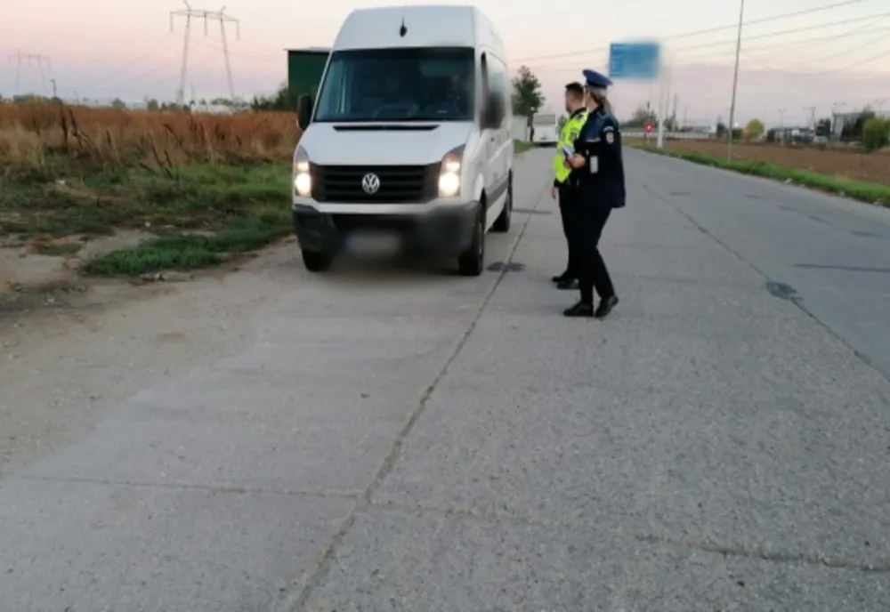 Acţiune a poliţiştilor giurgiuveni pe drumurile publice din judeţ