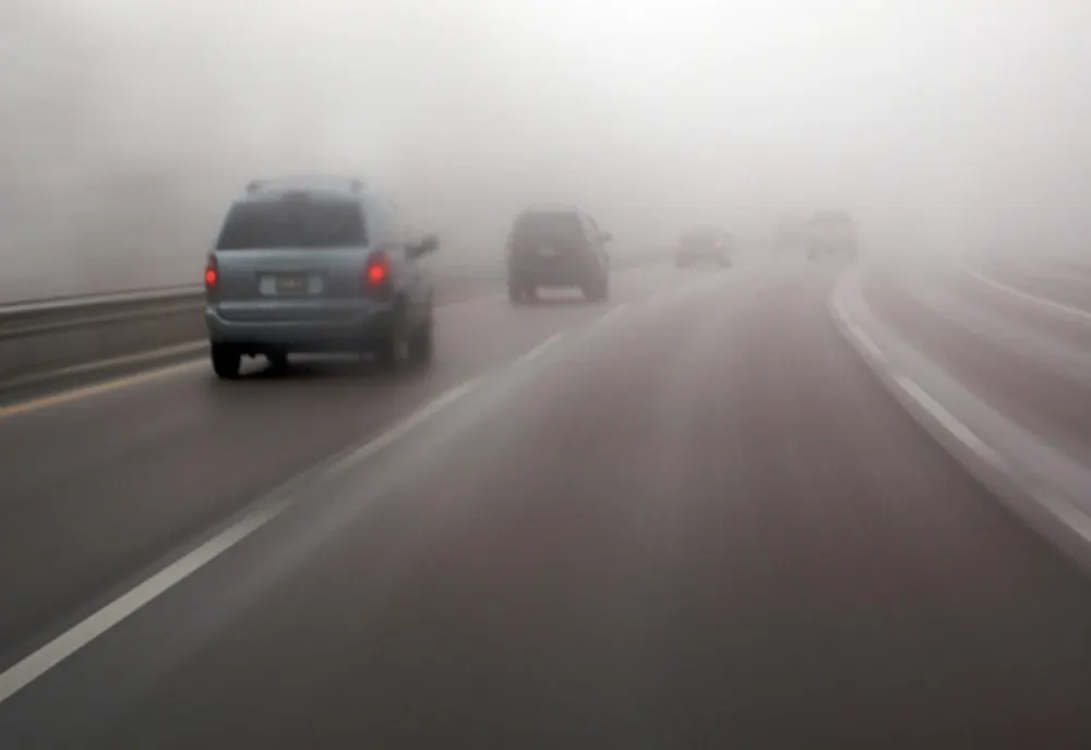 Condiţii de ceaţă şi vizibilitate redusă pe A1 şi A3 