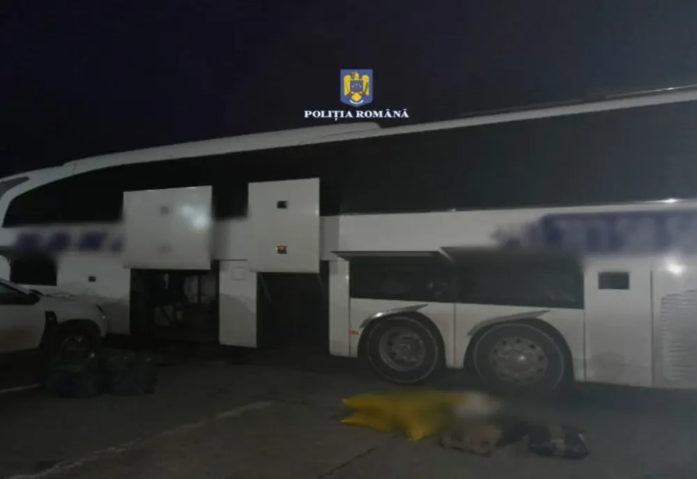 Ce au descoperit poliţiştii din Giurgiu la un control efectuat asupra unui autocar 