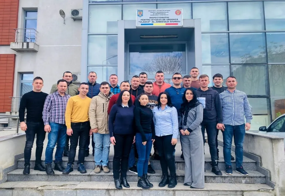  22 de subofiţeri şi ofiţeri s-au alăturat salvatorilor de la ISU Giurgiu