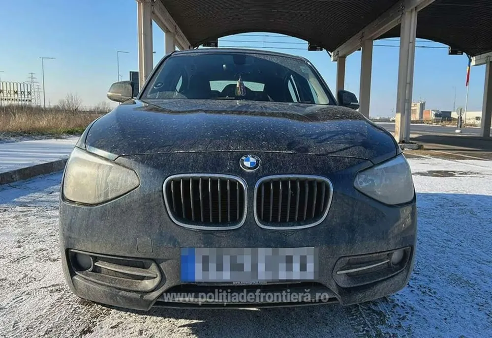 Autoturism căutat de autoritățile din Marea Britanie, descoperit la PTF Giurgiu 