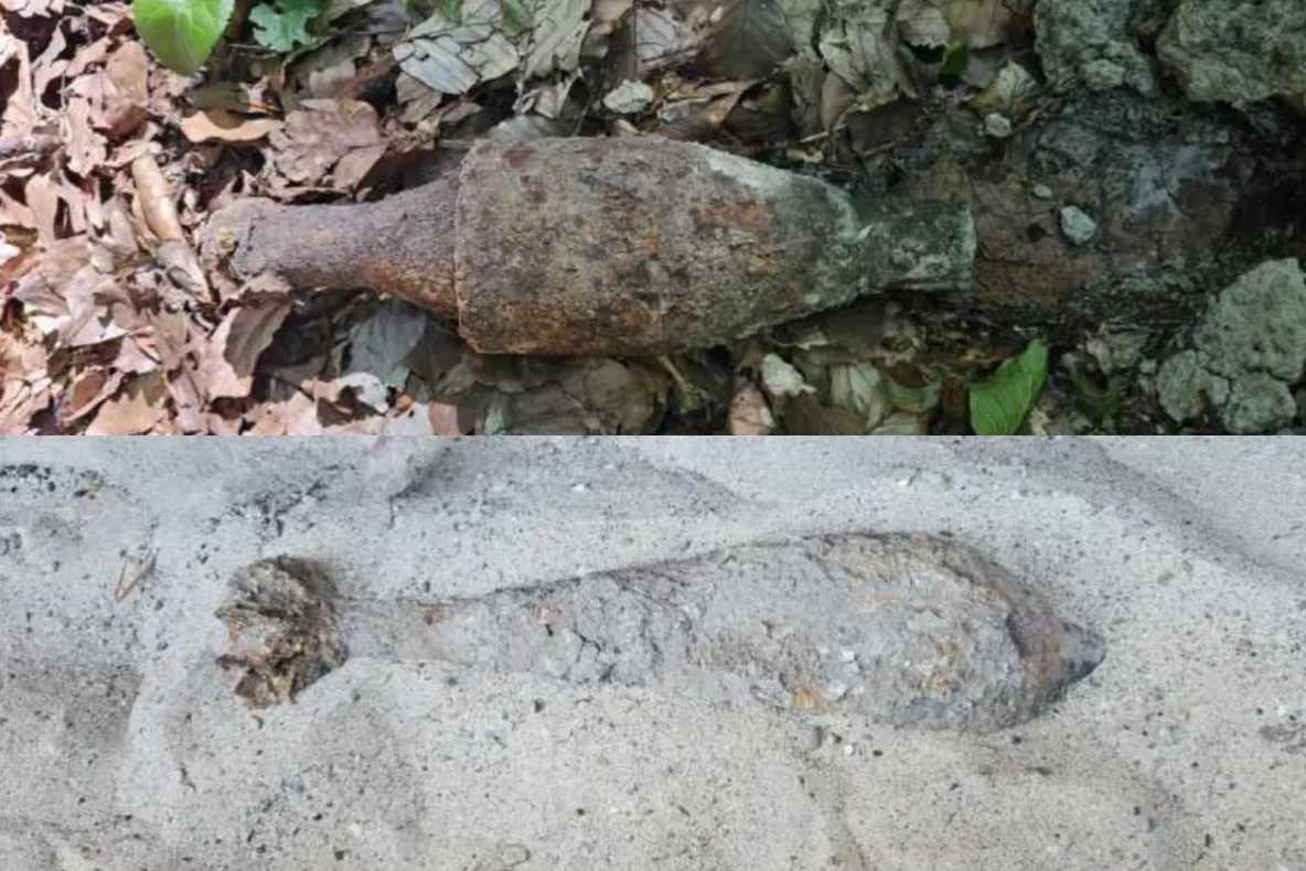 Alertă pe șantierul autostrăzii A7, în județul Neamț. A fost descoperită o bombă de aruncător din Al Doilea Război Mondial-FOTO