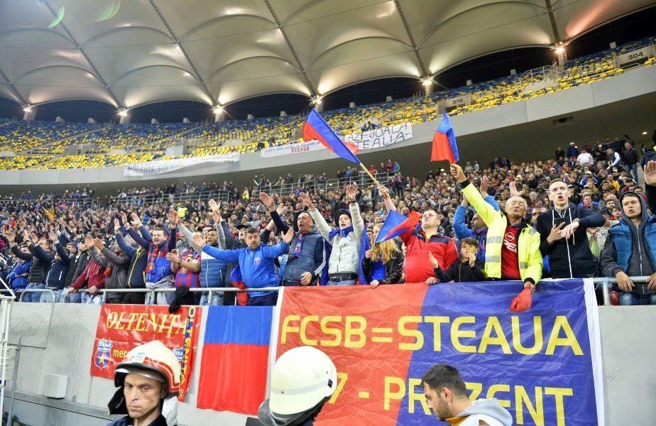 Petardă, găsită asupra unui suporter al FCSB