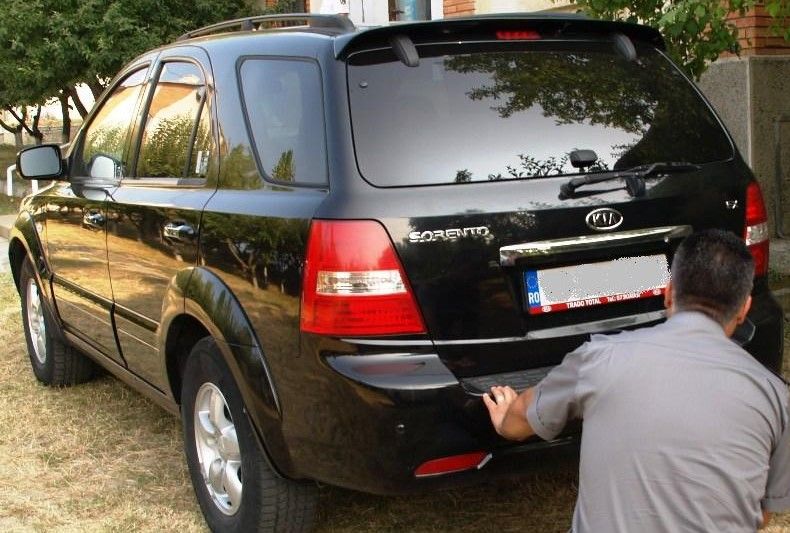 Autoturism de lux furat, găsit la Giurgiu