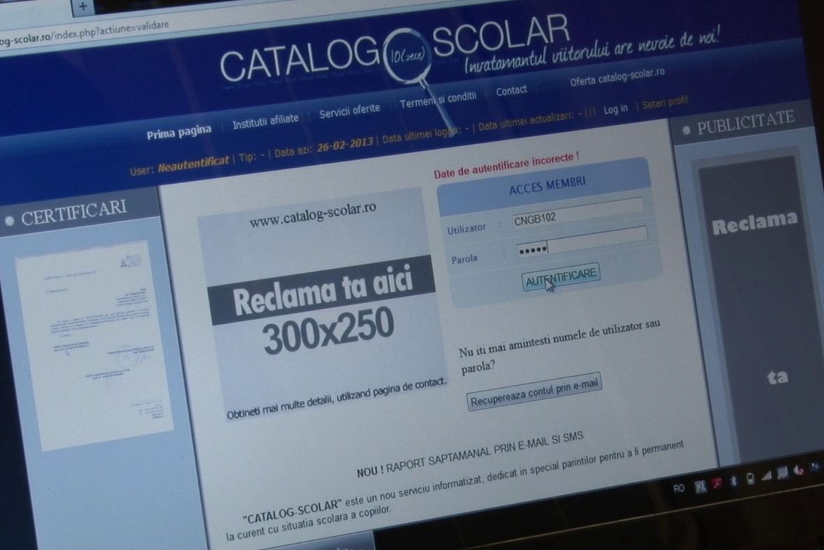 Cataloage electronice vor fi obligatorii în şcolile din Giurgiu