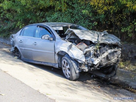 Accident rutier pe DN 5. Doi soți din Giurgiu au fost răniți, după ce s-au răsturnat cu mașina