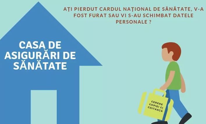 Giurgiuveni, v-ați pierdut cardul de sănătate? Ce e de făcut