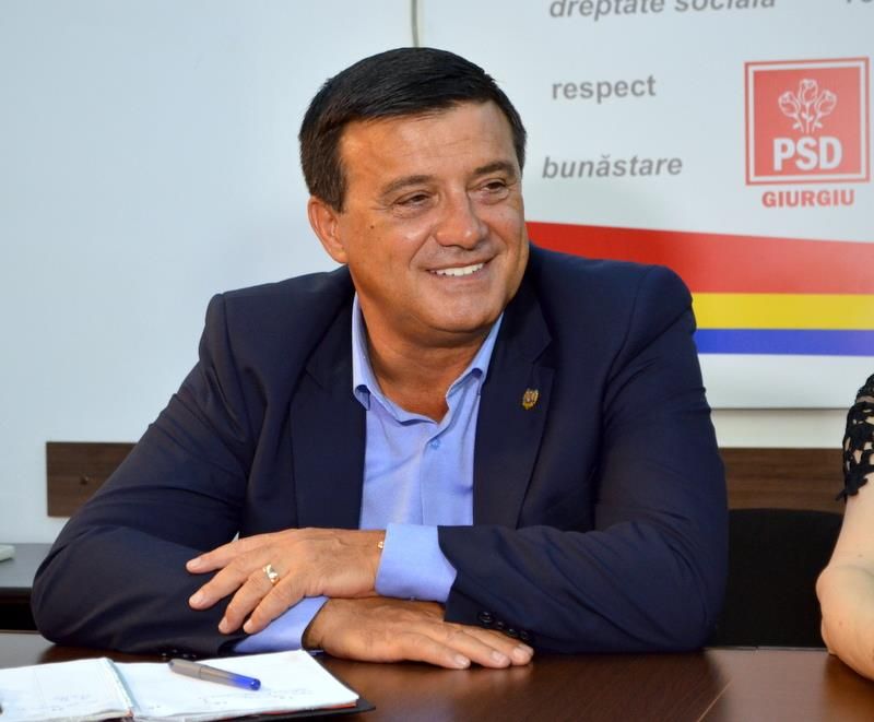 Președintele PSD Giurgiu, Niculae Bădălău, nominalizat la Ministerul Economiei