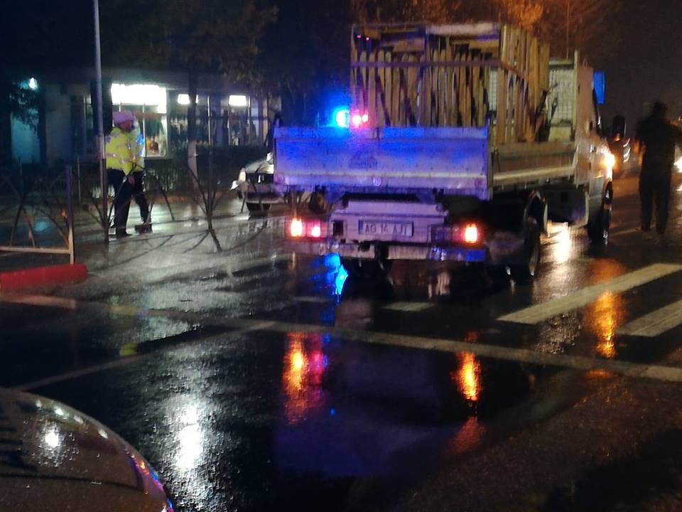 Accident rutier, acum, în Giurgiu! O persoană a fost rănită
