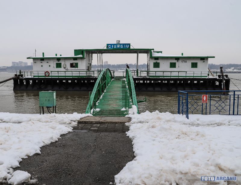 În ciuda gerului, Dunărea nu a înghețat! De ce, citiți aici