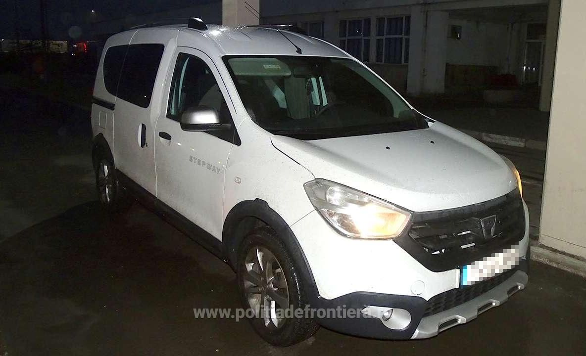 Autoturism căutat de autorităţile din Spania, descoperit la P.T.F.Giurgiu