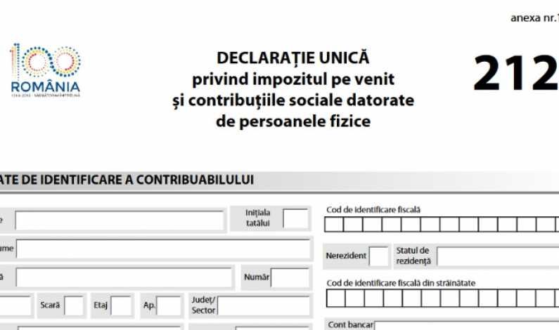 Foarte mulți giurgiuveni trebuie să depună acest document la ANAF. Iată despre ce este vorba