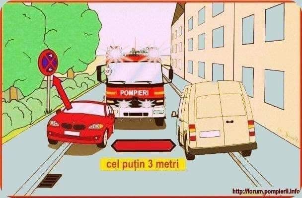 Alertă! Giurgiuveni, nu mai blocați trecerea autospecialelor de pompieri!