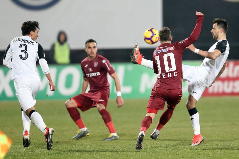 CFR Cluj - Astra Giurgiu, scor 1-1, în Liga I