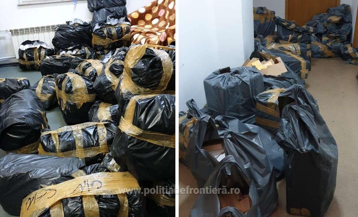 Captură record de bunuri contrafăcute, la frontiera cu Bulgaria