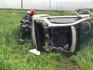 Accident rutier pe DN5 la Plopșoru