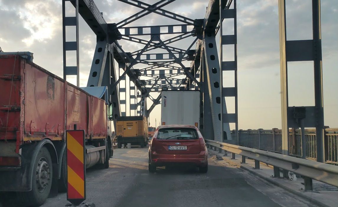 Când se vor termina lucrările de asfaltare pe Podul Giurgiu-Ruse