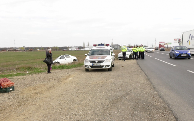 Tânăr motociclist accidentat de un conducător auto