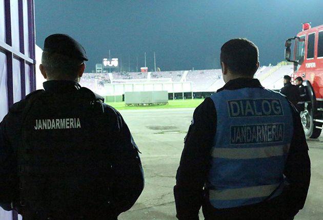 Măsuri de ordine publică: A.F.C. Astra Giurgiu - CFR Cluj