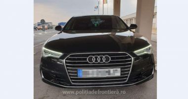 Autoturism Audi căutat de autorităţile din Marea Britanie, descoperit la Giurgiu