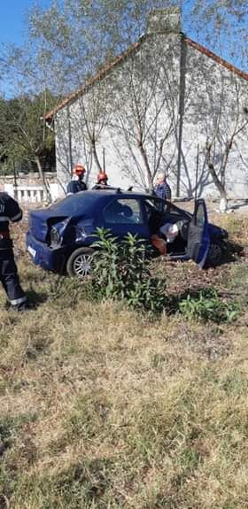 Accident de circulație în Giurgiu, două femei au fost rănite