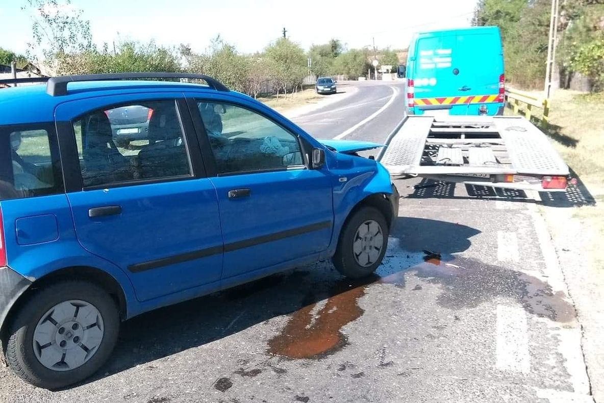 Adolescentă rănită într-un accident de circulație pe DN 5 B