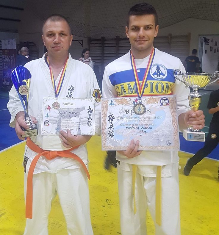 Jandarmii giurgiuveni, campioni naționali la karate kyokushin