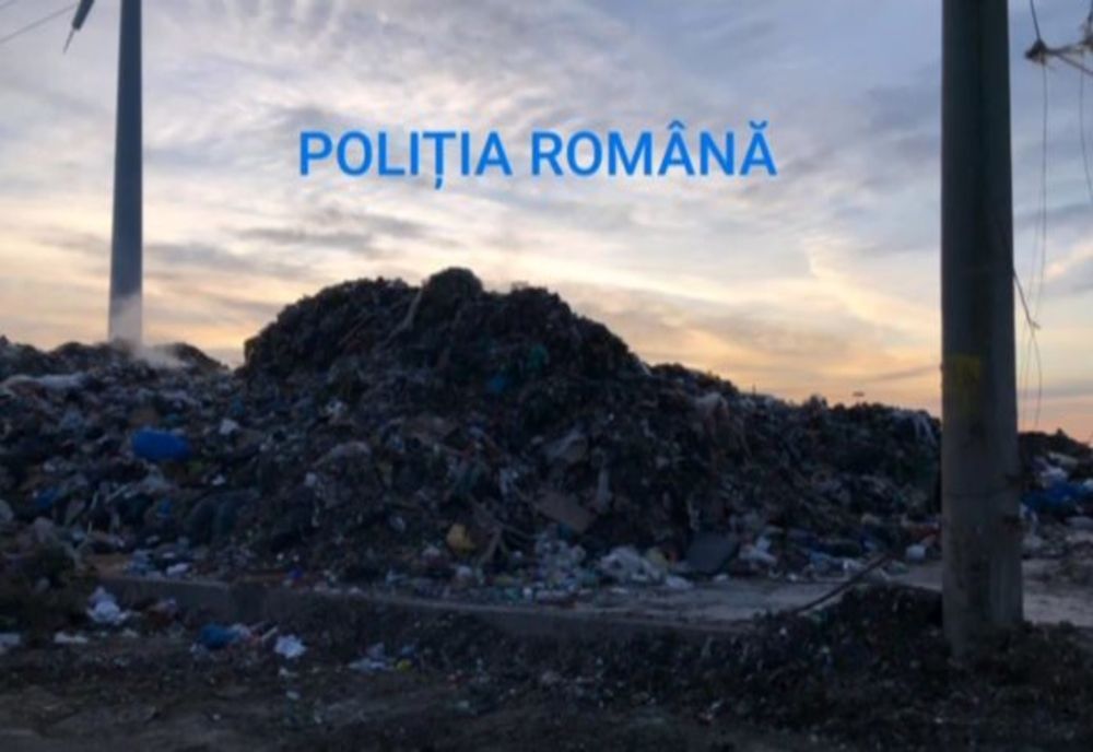 Gunoaiele strânse din parcurile din Sectorul 1 al Capitalei ajungeau și în județul Giurgiu