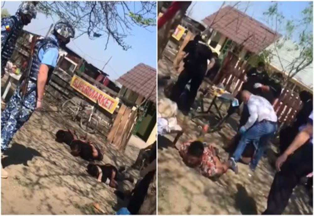 Şeful Poliţiei Bolintin Vale a fost demis după ce a lovit un bărbat încătuşat